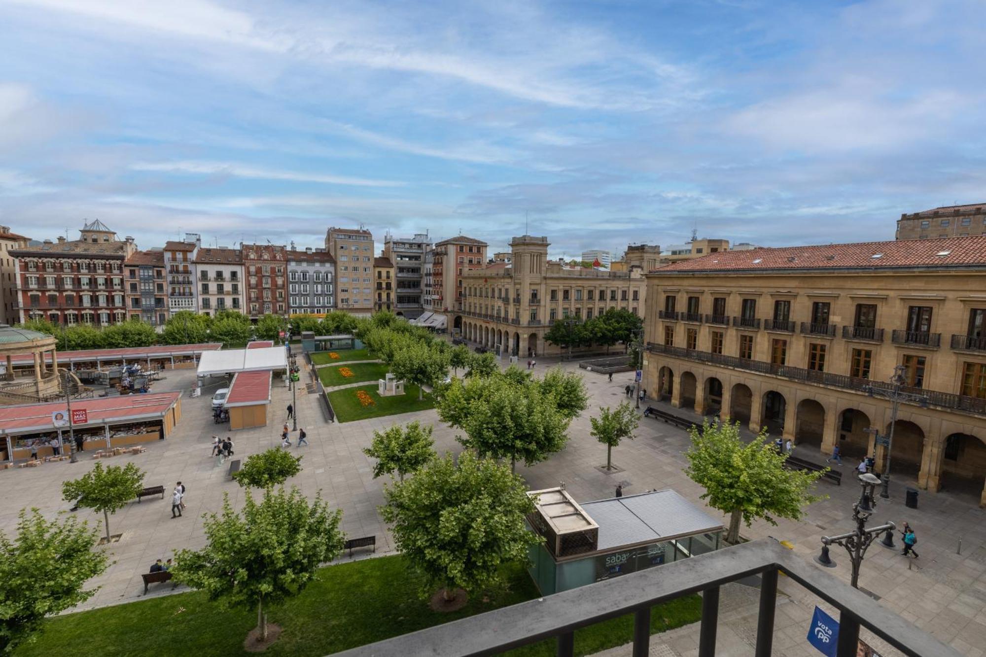 Ferienwohnung Tuapartamento Gran Boutique - Centro Ciudad Plaza Del Castillo Pamplona Exterior foto