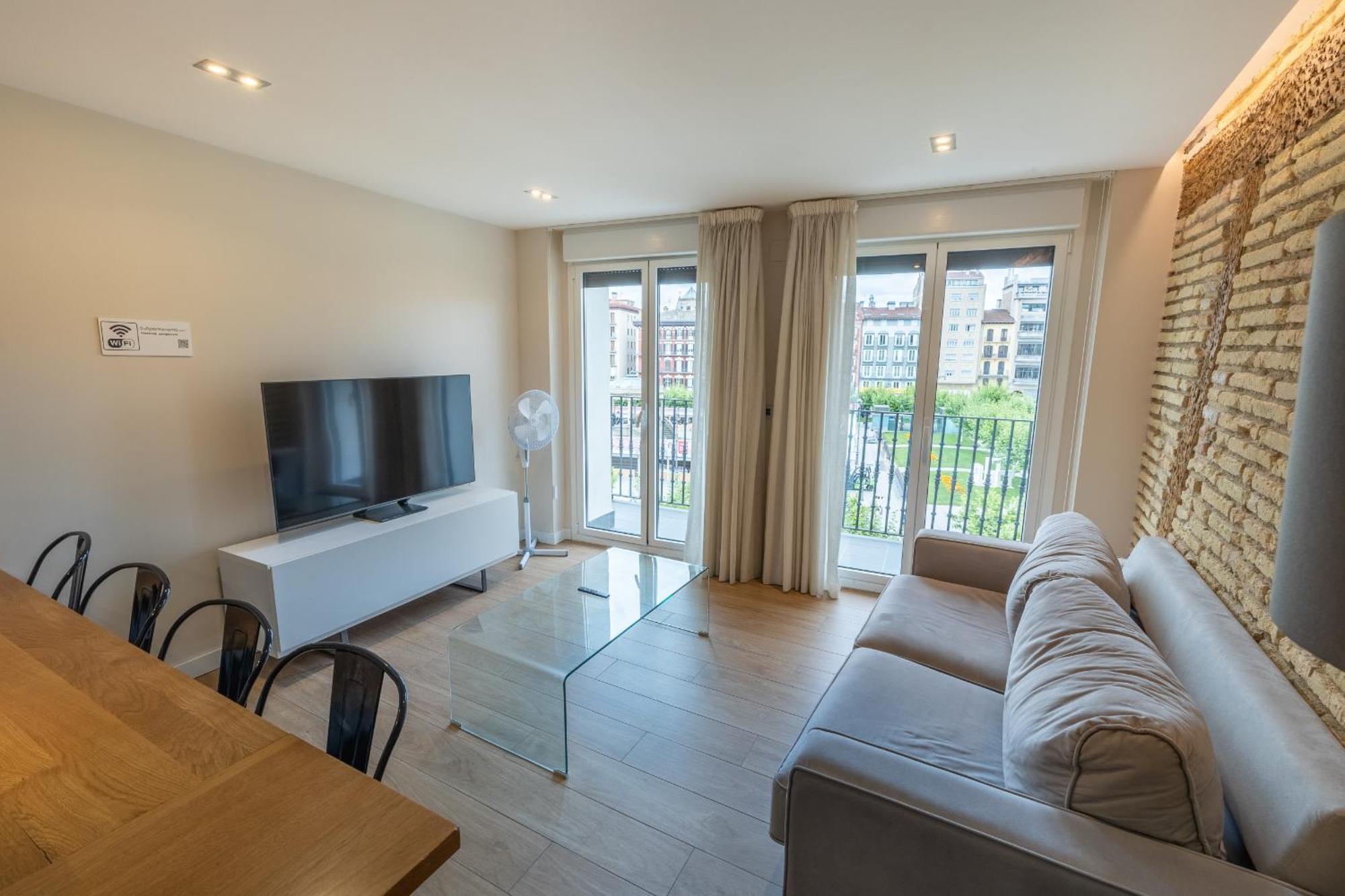 Ferienwohnung Tuapartamento Gran Boutique - Centro Ciudad Plaza Del Castillo Pamplona Exterior foto